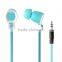 New design stylish earphone with mic for mobile/mp3/mp4