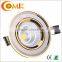 Aluminum Glossy Silver COB led ceiling light with ce rohs OMK-TH001-3A