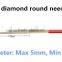 New 10pc set Diamond coated needle Files for model burring hobby diamond file