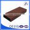 Wooden Grain Square Aluminium Pipe