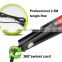 1 inch MCH heater, fast heat up within 30 seconds with Flexible floating plate hair flat iron