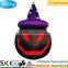 DJ-XT-13 inflatable black pumpkin small pumpkin in halloween wear hat in smile