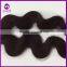 24inch Length Cheap NO-REMY HAIRS WEFT Natual Color Body Wave Texture for Brazil Market