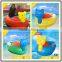 Non-inflatable shallow water use motorized bumper boat, water pool playing kid aqua boat