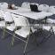 60-Inch Length Blow Molded Plastic Folding Table