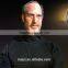 Celebrity lifesize silicone wax figure resin statue Steven Jobs