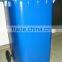 Street plastic trash bin 240L with 4 caster wheels