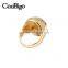 Fashion Jewelry Zinc Alloy Shinning Colorful Rhinestone Ring Women Party Show Gift Dresses Apparel Promotion Accessories