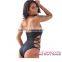 2016 Customized Wholesale Women Beach Wear Black Lace Up Sexy Swimsuit One Piece