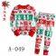 Hot selling comfortable funny kids christmas wholesale cotton pajamas TR-CA32