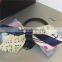 Wholesale fashion handmade unique ribbon girls bowknot kknekki hair elastic band TD11
