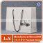Hot selling white craft paper shopping bag for clothes