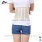 Breathable double pull neoprene lumbar support belt for back pain relief