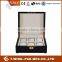 For 6 watches Black Velvet Wooden Watch Displays Boxes Export Around World