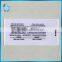 Imported oil printed satin composition label for army uniform