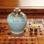 Longquan celadon kung fu tea caddy tin lid seal Chaguan gift