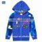 (A5435Y)nova baby cloths 2015 new fashion design cartoon character coats best children's winter jacket boy hoodie clothes