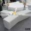 Modern shopping mall marble stone benches for sale