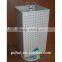 revolving 4 sides metal counter rack with good design