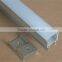 QS-B17 25X28MM High Power Recessed Aluminum LED Profile For Ceiling And Wall