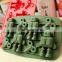 100% food grade Chillbot robot cute shape custom silicone ice cube tray