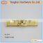 Popular gold bag accessory metal lock for bags