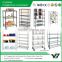 2015 hot sell NSF 80KGS 72x24 inch 5 layer black color light duty storage shelves rack (YB-WS060)