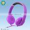 The Cheapest Colorful Stereo Portable Headphone Popular On-ear Headphones