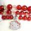 Natural red agate hello kitty bracelet