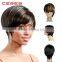 Cheap wholesale factory 100% human hair silk base full lace wig