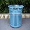 32 gallon metal trash can street trash can outdoor trash can