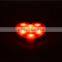 LED red heart shape home decor curtain light for holiday
