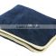 Supersoft snuggling cosy microfiber fleece blanket with embroidery logo great for promotion gifts