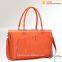 2016 double zipper pocket genuine leather diaper bag with changing pad, bottle, shoulder pad