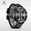 WEIDE Brand Outdoor Sport watch Big Dial Silicone Band quartz stainless steel watch water resistant Watches Men
