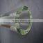 large diameter clear borosilicate glass tube