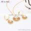 63736 Xuping new products on china market fashion accessory 18k gold zircon jewellry sets