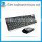 Slim wireless usb keyboard mouse combos android standard