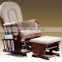 Heated Wooden Glider Chair with package