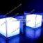 Shanghai Rechargeable Acrylic Led Light Up Cube Light Box For Sale