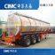 CIMC 30000-60000 Liters Fuel Tanker Trailer / Oil Tank Truck Tank In Saudi Arabia