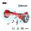 two wheels self balancing scooter HX 8 inch hoverboard with bluetooth speaker