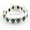 Malachite bracelet 925 silver jewelry wholesale Indian jewelry Handmade bracelet