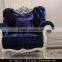Home furniture hand carving classic living room sofa set