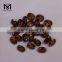 AAA Quality Cubic Zirconia Gem Oval 8 x 10 mm Brown Messi CZ