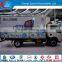 4*2 Dongfeng refrigerated cargo trailer Live Fish Transport 180HP referigerated box van