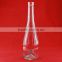Empty glass wine bottle 500ml glass liquor bottle cork stopper alcohol glass bottle