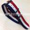 wholesale french flag nato nylon watch band with pvd hardware