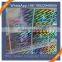 Hologram scratch off label sticker for scratch card