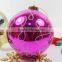 2016 hotsale Christmas colorful hanging tree glass ball